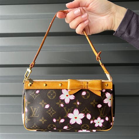 lv x takashi|takashi murakami cherry blossom.